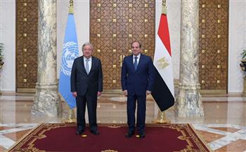   جوتيريش يؤكد التقدير الدولي للدور المصري المحوري