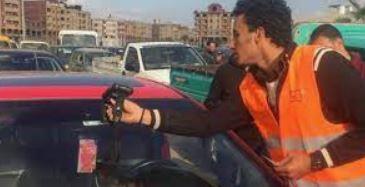 تحرير 1540 مخالفة عدم تركيب الملصق الإلكتروني خلال 24 ساعة
