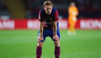 برشلونة يعلن مدة غياب الثنائي فرينكي دي يونج و بيدري