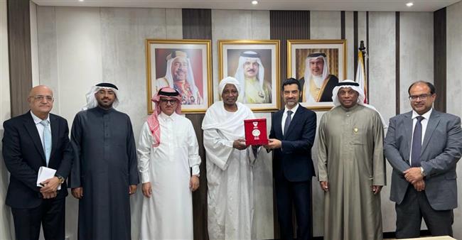 وزير شئون البلديات بـ البحرين يلتقي المدير العام لـ المنظمة العربية للتنمية الزراعية