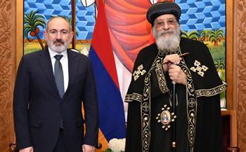   البابا تواضروس يستقبل رئيس وزراء أرمينيا | صور