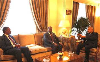   وزير الدولة القائم بأعمال وزير الخارجية الصومالي يلتقي أمين عام جامعة الدول العربية