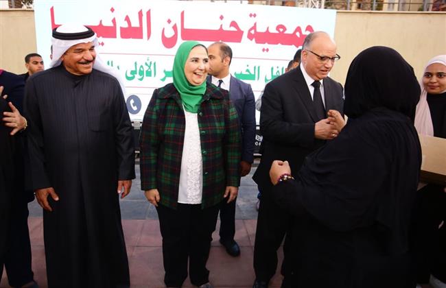 وزيرة التضامن تطلق قوافل الخير لـ "حنان الدنيا" 