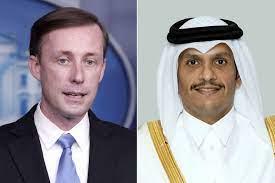   البيت الأبيض: سوليفان ورئيس وزراء قطر بحثا وقف إطلاق النار في غزة مقابل تحرير الرهائن