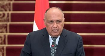 وزير الخارجية يبحث مع نظيره الجزائري تعزيز أطر التعاون بين البلدين
