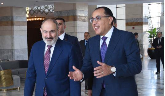 مدبولى يؤكد اهتمام مصر بزيادة حجم العلاقات الاقتصادية والتجارية مع أرمينيا