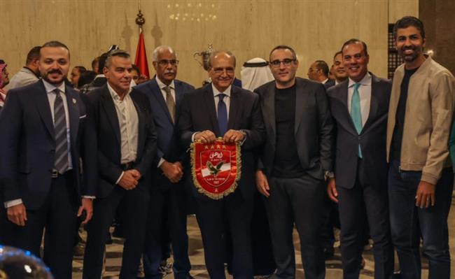 بعثة الأهلي تلبي دعوة السفير المصري بالسعودية