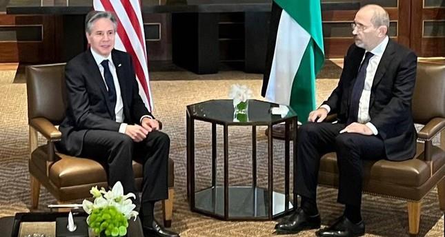 بلينكن ونظيره الأردن يناقشان التوصل لوقف إطلاق النار بغزة لـ 6 أسابيع