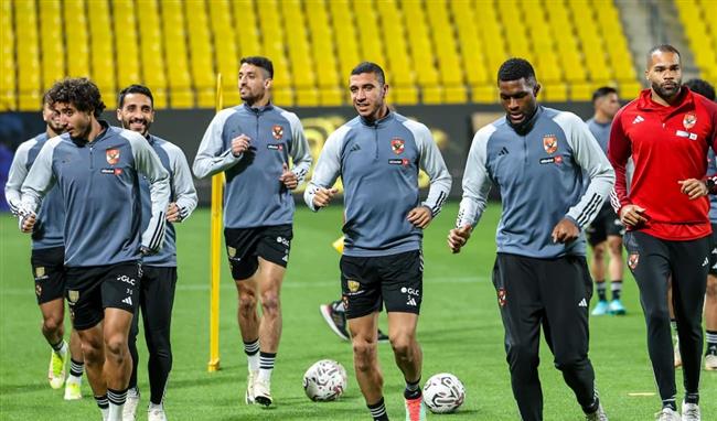 كأس مصر .. تعرّف على موعد المران الختامي لـ الأهلي قبل مواجهة الزمالك