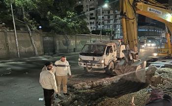 محافظ الإسكندرية: البدء في تنفيذ الخطة الاستثمارية للرصف لهذا العام بـ10شوارع  في أحياء وسط 