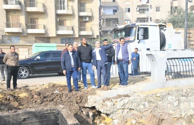 خلال جولة ميدانية.. محافظ الغربية يتفقد مشروعات طنطا