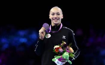 الجزائرية كيليا نمور تحصد الميدالية الذهبية في منافسات كأس العالم للجمباز 2024 بأذربيجان