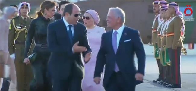 تفاصيل زيارة الرئيس السيسي إلى الأردن ولقاء العاهل الأردني