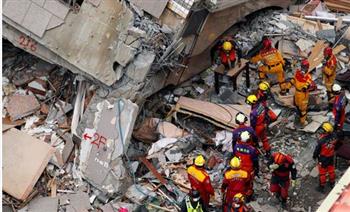   استمرار عمليات البحث عن المفقودين جراء زلزال تايوان