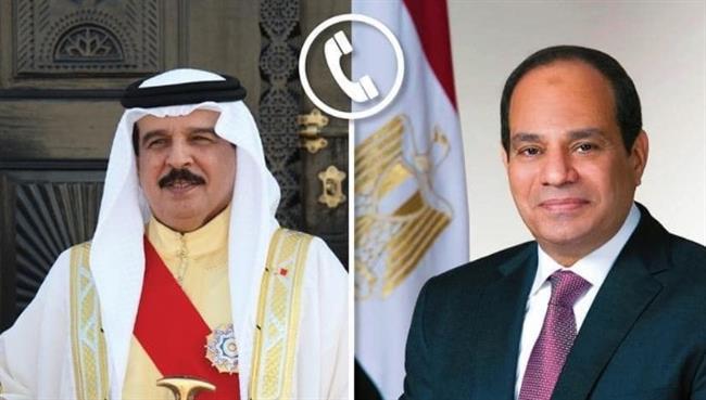 الرئيس السيسي يهنئ عاهل البحرين بمناسبة حلول عيد الفطر المبارك