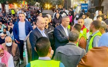 مستقبل وطن الإسكندرية يشارك الأهالي فرحتهم بالعيد بمحرم بك