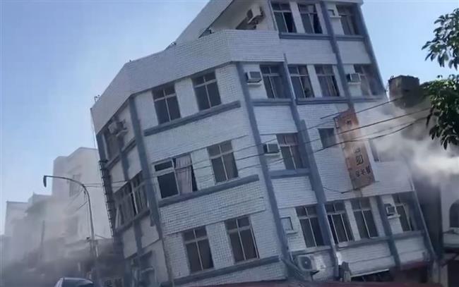ارتفاع حصيلة قتلى زلزال تايوان المدمر إلى 16 شخصًا