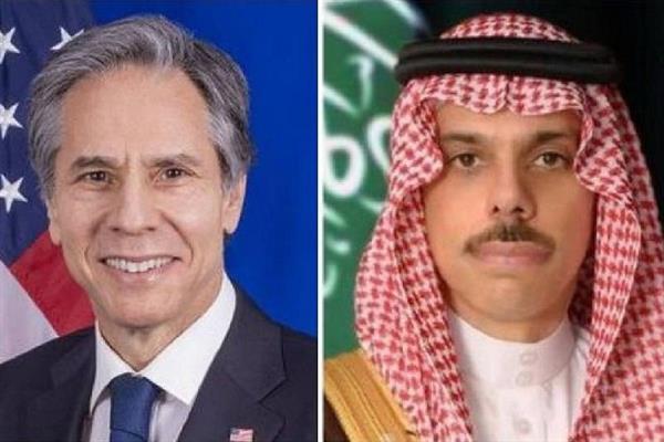 وزير الخارجية السعودي يبحث هاتفيًا مع نظيره الأمريكي المستجدات الإقليمية