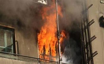   تفحم مسنة في حريق شقة سكنية بمنطقة السلام
