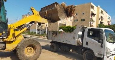 رفع 200 طن مخلفات خلال أيام العيد بـ القناطر الخيرية