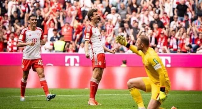 الدوري الألماني .. فوز بايرن ميونخ وبوروسيا دورتموند على كولن ومونشجلادباخ