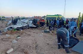 بالأسماء| مصرع وإصابة 14 في حادث تصادم بجنوب سيناء