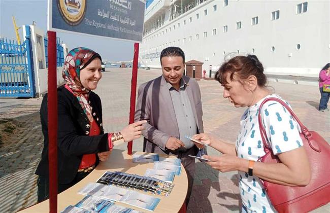 "الإقليمية لتنشيط السياحة" تستقبل الباخرة أستوريا جراند خلال زيارتها لـ الإسكندرية
