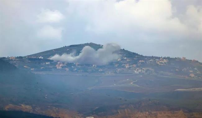 الجيش الإسرائيلي يقصف مباني حزب الله وبنيته التحتية في جنوب لبنان