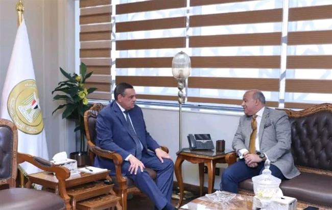 "آمنة" يلتقي رئيس جهاز تنمية التجارة الداخلية لمتابعة جهود إنشاء المناطق اللوجستية