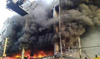   الهند: اندلاع حريق في الطابق الثاني بمكتب وزارة الداخلية