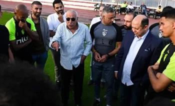   الكونفدرالية.. تفاصيل جلسة حسين لبيب مع لاعبي الزمالك قبل مواجهة دريمز