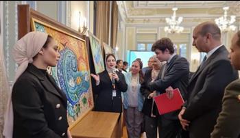   فن الفسيفساء بالتعاون بين البيت الروسي و جامعة دمنهور