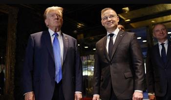   الرئيس البولندي يلتقي دونالد ترامب في نيويورك