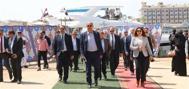 سفراء أمريكا اللاتينية يزورون المدينة الآمنة في دمياط