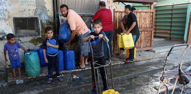 إعلام فلسطيني: توقف آبار المياه في غزة كليًا منذ 10 أيام