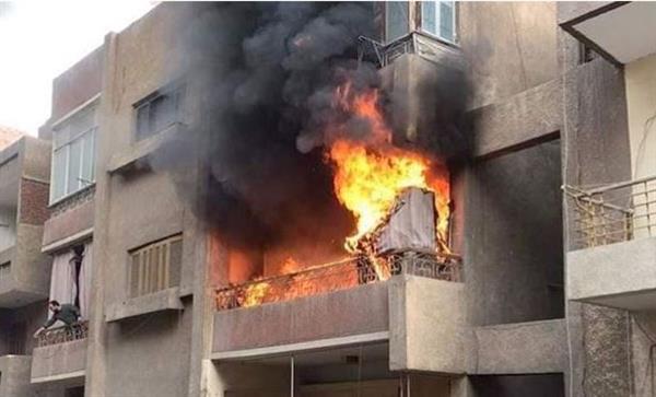 المعمل الجنائي: لا شبه جنائية في واقعة حريق شقة سكنية بعين شمس