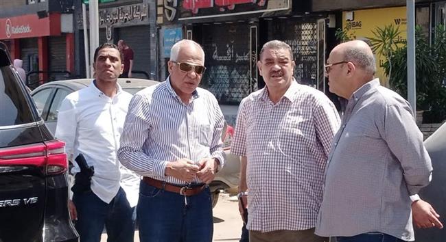 محافظ الجيزة يتفقد مشروعات التطوير بإمبابة والمنيرة الغربية والعجوزة 