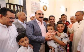 محافظ أسوان يفتتح مسجد الرحمة بحي اللوتس