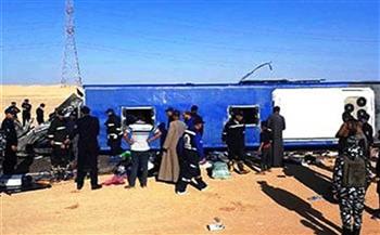   مصرع طفل وإصابة 29 شخصاً في حادث سير طريق "سوهاج / البحر الأحمر"