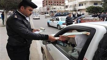 ضبط 12 ألفا و772 مخالفة متنوعة في حملات لتحقيق الانضباط المروري خلال 24 ساعة