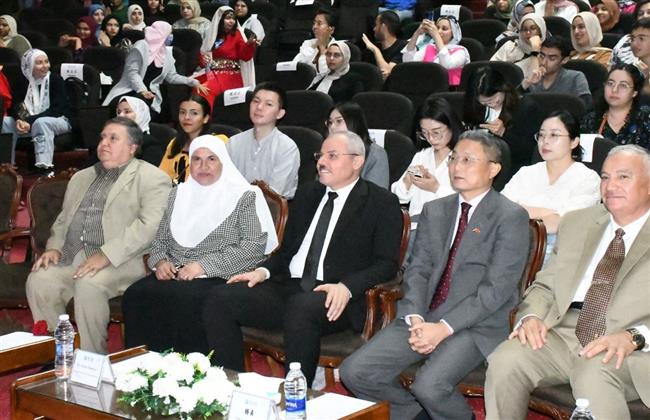 "مندور" والقنصل الصيني بالإسكندرية يشهدان المسابقة الدولية "جسر اللغة الصينية" في دورتها الـ23