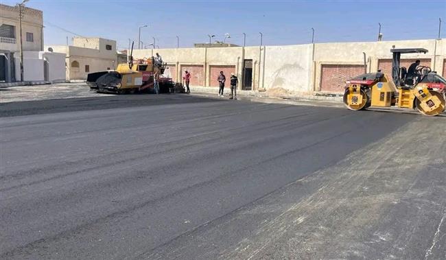 محافظ مطروح يشرف على متابعة البنية التحتية