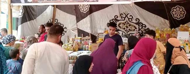 تكثيف الحملات التموينية وتوفير السلع الغذائية بأسعار مخفضة في مراكز المنيا