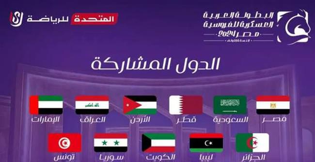 تعرف على الدول العربية المشاركة في البطولة العربية العسكرية للفروسية