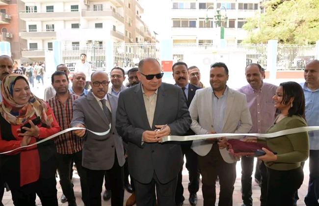 محافظ أسيوط يفتتح أعمال تطوير المعهد الفني الصحي بحي شرق
