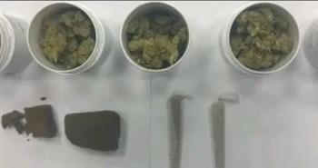 جمارك مطار الغردقة تضبط محاولة تهريب كمية من مخدرى الحشيش والماريجوانا
