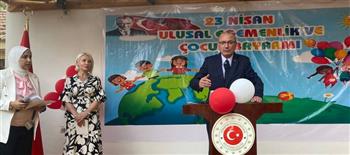   السفير شن: دعوة الأطفال الفلسطينيين لعيد الطفولة التركى تظهر تضامن الأطفال الأتراك مع الأطفال الفلسطينيين