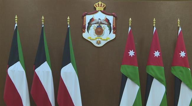 العاهل الأردني وأمير الكويت يؤكدان اعتزازهما بمستوى علاقات البلدين
