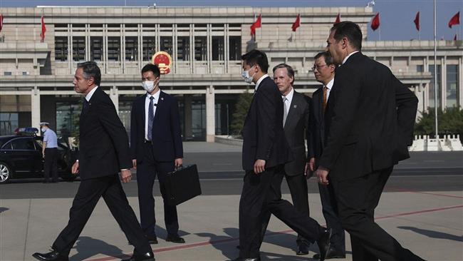 وزير الخارجية الأمريكي يصل إلى الصين في زيارة رسمية