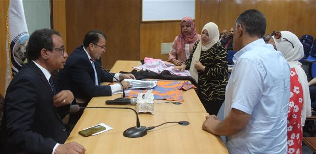 جامعة جنوب الوادى توفر خدمة تعليمية لأبناء مصابي فلسطين  
